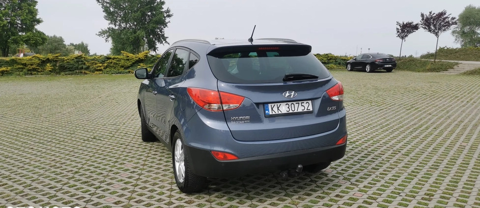 Hyundai ix35 cena 46800 przebieg: 99200, rok produkcji 2013 z Dobczyce małe 277